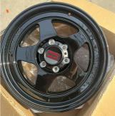 Кованые диски Ju-Tuning 0028 браширование под чёрным тонированным лаком R18 6x139.7 на внедорожники и пикапы