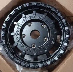 Кованые диски Ju-Tuning 00455 чёрный мат R16 5x160 на внедорожники и пикапы