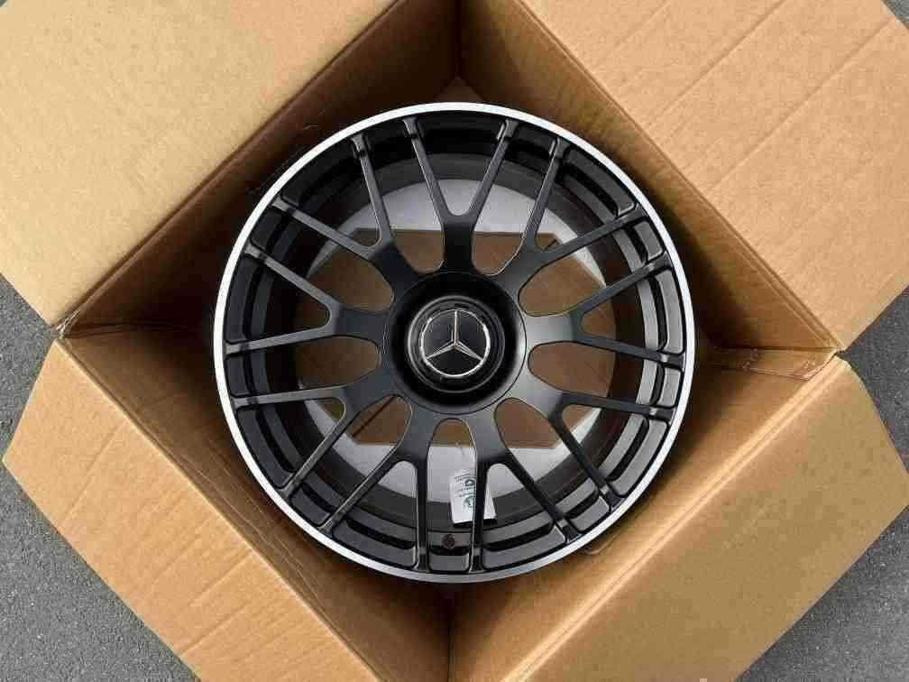 Кованые диски Ju-Tuning 1105 чёрный мат R18–R19 5x112 на Mercedes C/E/S, GLC, GLE