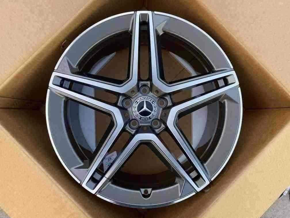 Кованые диски Ju-Tuning 1115G графит gunmetal R19–R20 5x112 на Mercedes C/E/S, GLC, GLE