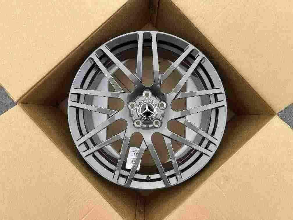 Кованые диски Ju-Tuning 1122 графит mercedes gunmetal R19–R22 5x112 / 5x130 на Mercedes C/E/S, GLC, GLE