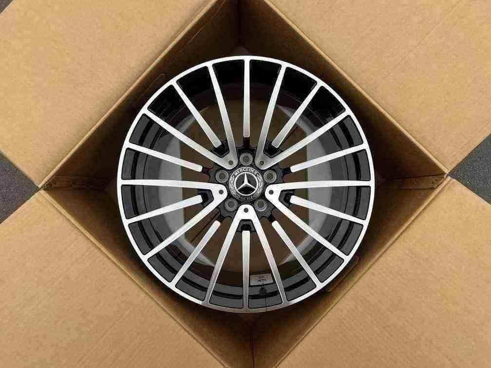 Кованые диски Ju-Tuning 1129 чёрный глянец R18–R21 5x112 на Mercedes C/E/S, GLC, GLE