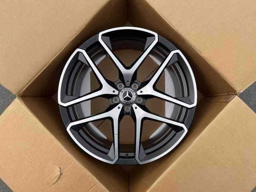 Кованые диски Ju-Tuning 1131 чёрный мат R21 5x112 на Mercedes C/E/S, GLC, GLE