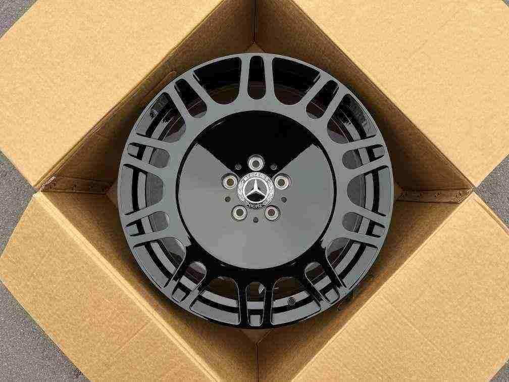 Кованые диски Ju-Tuning 1132 чёрный глянец R19–R20 5x112 на Mercedes C/E/S, GLC, GLE — фото 2