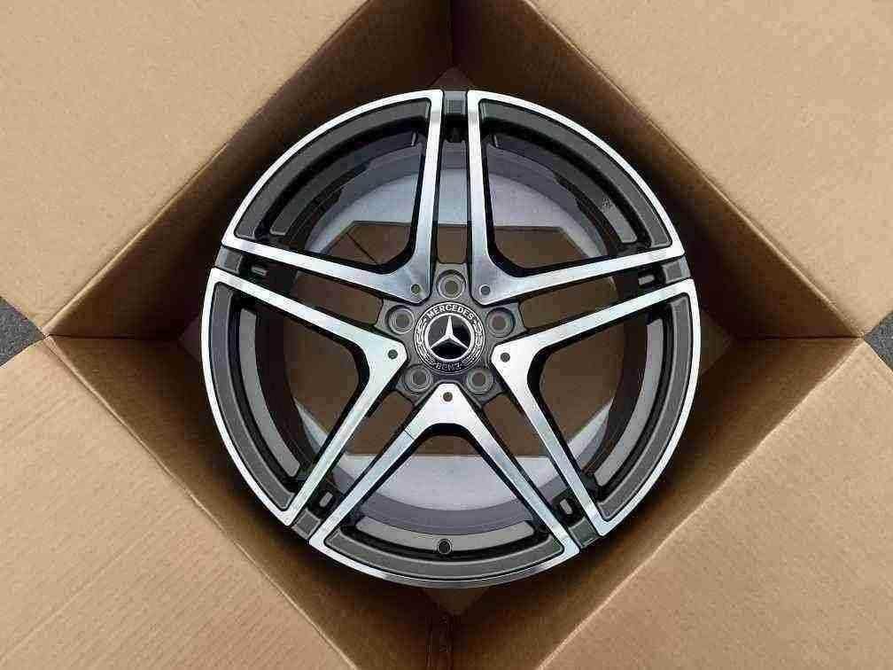 Кованые диски Ju-Tuning 1137 графит mercedes gunmetal R18–R19 5x112 на Mercedes C/E/S, GLC, GLE
