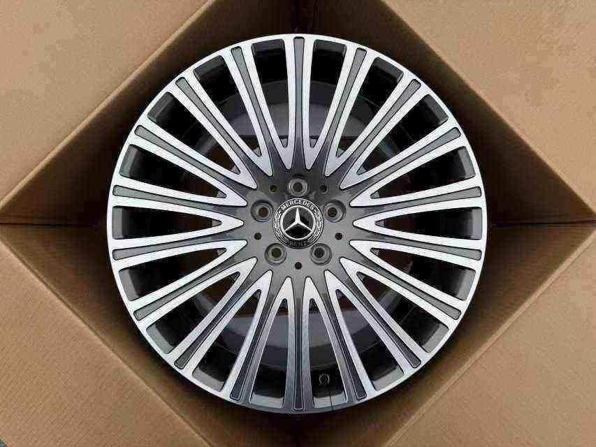 Кованые диски Ju-Tuning 1143 графит mercedes gunmetal R18–R19 5x112 на Mercedes C/E/S, GLC, GLE