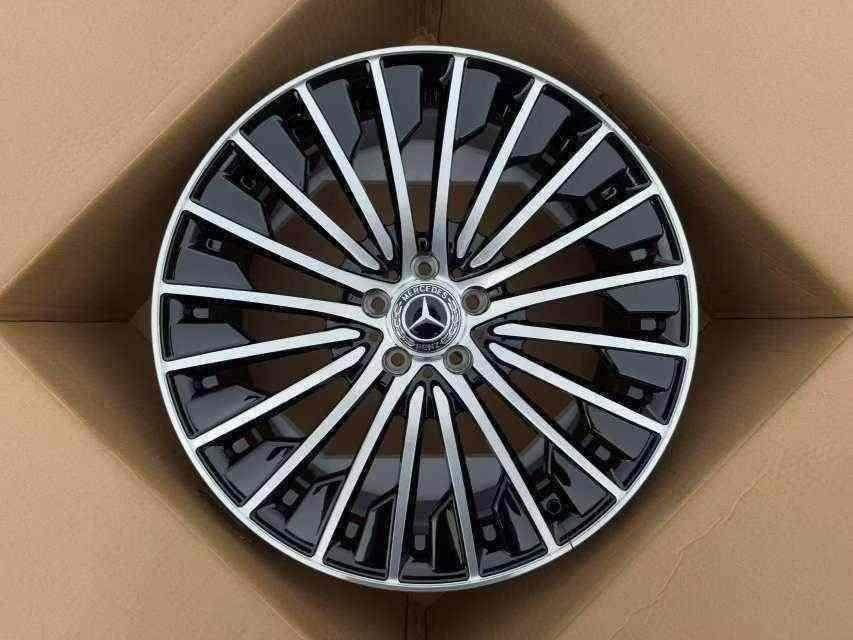 Кованые диски Ju-Tuning 1146 чёрный глянец R18–R20 5x112 на Mercedes C/E/S, GLC, GLE — фото 2