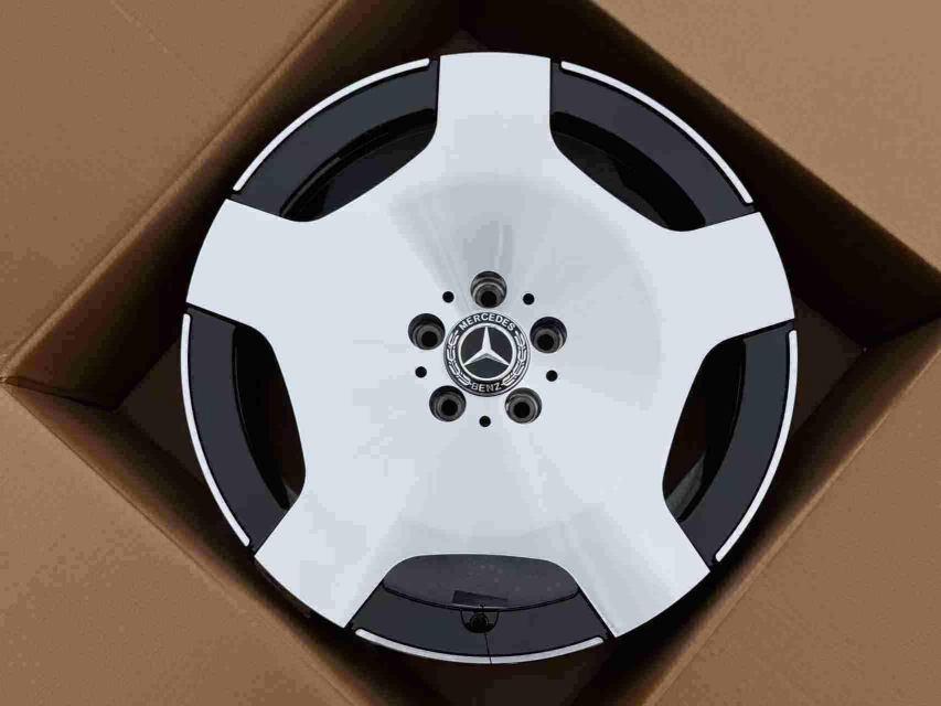 Кованые диски Ju-Tuning 1151 чёрный R17–R19 5x112 на Mercedes C/E/S, GLC, GLE