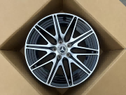 Кованые диски Ju-Tuning 1153 чёрный глянец R18–R19 5x112 на Mercedes C/E/S, GLC, GLE