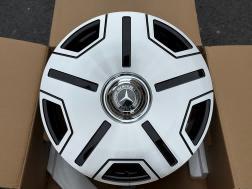 Кованые диски Ju-Tuning 1155 чёрный глянец R19–R21 5x112 / 5x114.3 на Mercedes C/E/S, GLC, GLE
