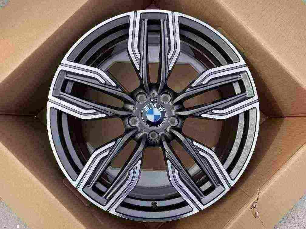 Кованые диски Ju-Tuning 1201 графит porsche gunmetal R18–R20 5x112 / 5x120 на BMW G-серии, X3-X7