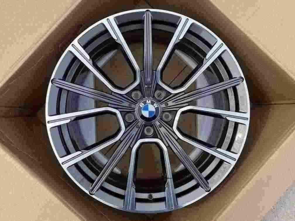 Кованые диски Ju-Tuning 1206 графит porsche gunmetal R19–R20 5x112 / 5x120 на BMW G-серии, X3-X7