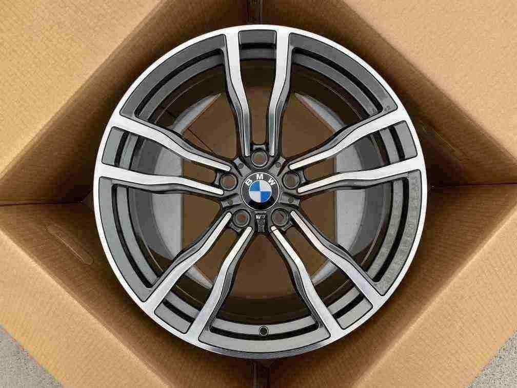 Кованые диски Ju-Tuning 1212 графит porsche gunmetal R19–R20 5x120 на BMW 3/5/7, X5/X6