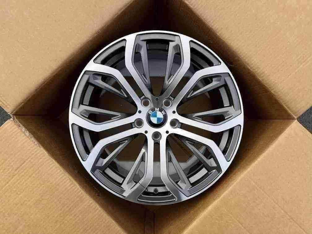 Кованые диски Ju-Tuning 1215 графит porsche gunmetal R19–R20 5x120 на BMW 3/5/7, X5/X6