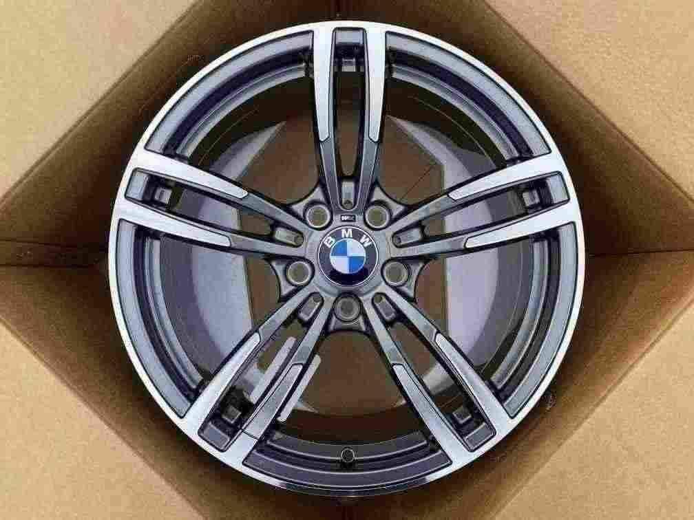 Кованые диски Ju-Tuning 1223 графит porsche gunmetal R18–R19 5x120 на BMW 3/5/7, X5/X6