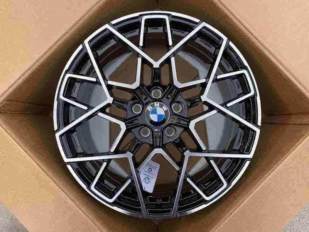 Кованые диски Ju-Tuning 1224 чёрный глянец R18–R19 5x112 / 5x120 на BMW G-серии, X3-X7