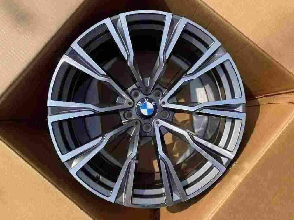 Кованые диски Ju-Tuning 1226 графит porsche gunmetal R20–R22 5x112 / 5x120 на BMW G-серии, X3-X7