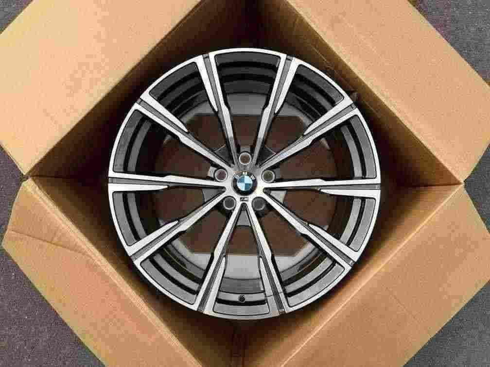 Кованые диски Ju-Tuning 1229 графит porsche gunmetal R20 5x112 / 5x120 на BMW G-серии, X3-X7