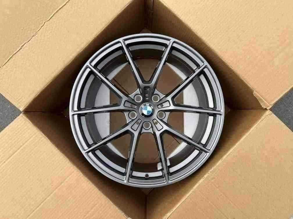 Кованые диски Ju-Tuning 1230 матовый графит porsche gunmetal R19–R20 5x112 / 5x120 на BMW G-серии, X3-X7