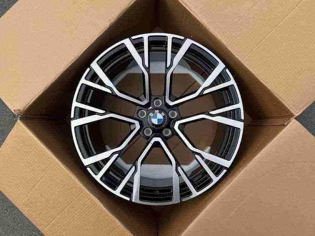 Кованые диски Ju-Tuning 1234 чёрный глянец R20–R22 5x112 / 5x120 на BMW G-серии, X3-X7