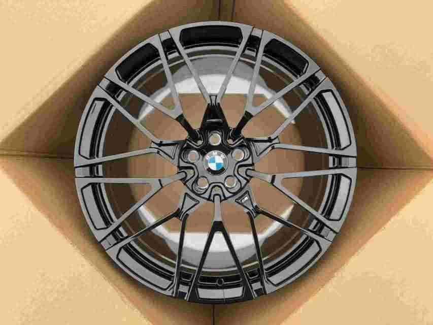 Кованые диски Ju-Tuning 1235 чёрный глянец R20–R22 5x112 / 5x120 на BMW G-серии, X3-X7 — фото 2