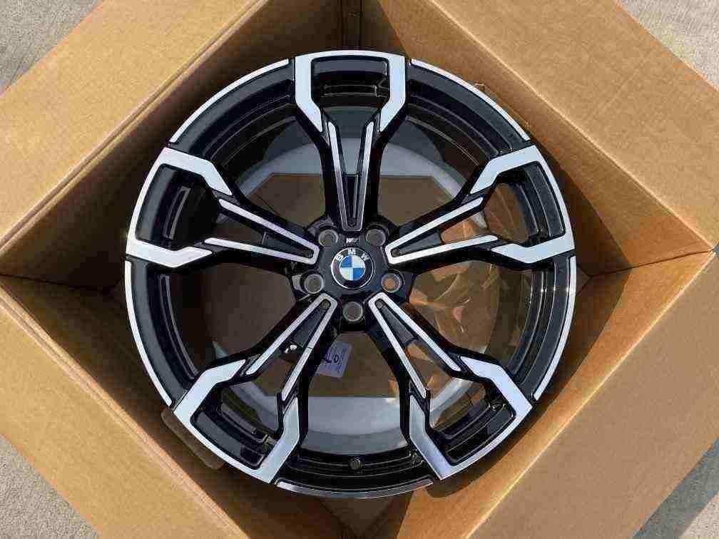 Кованые диски Ju-Tuning 1236 чёрный глянец R19–R21 5x112 на BMW G-серии, X3-X7