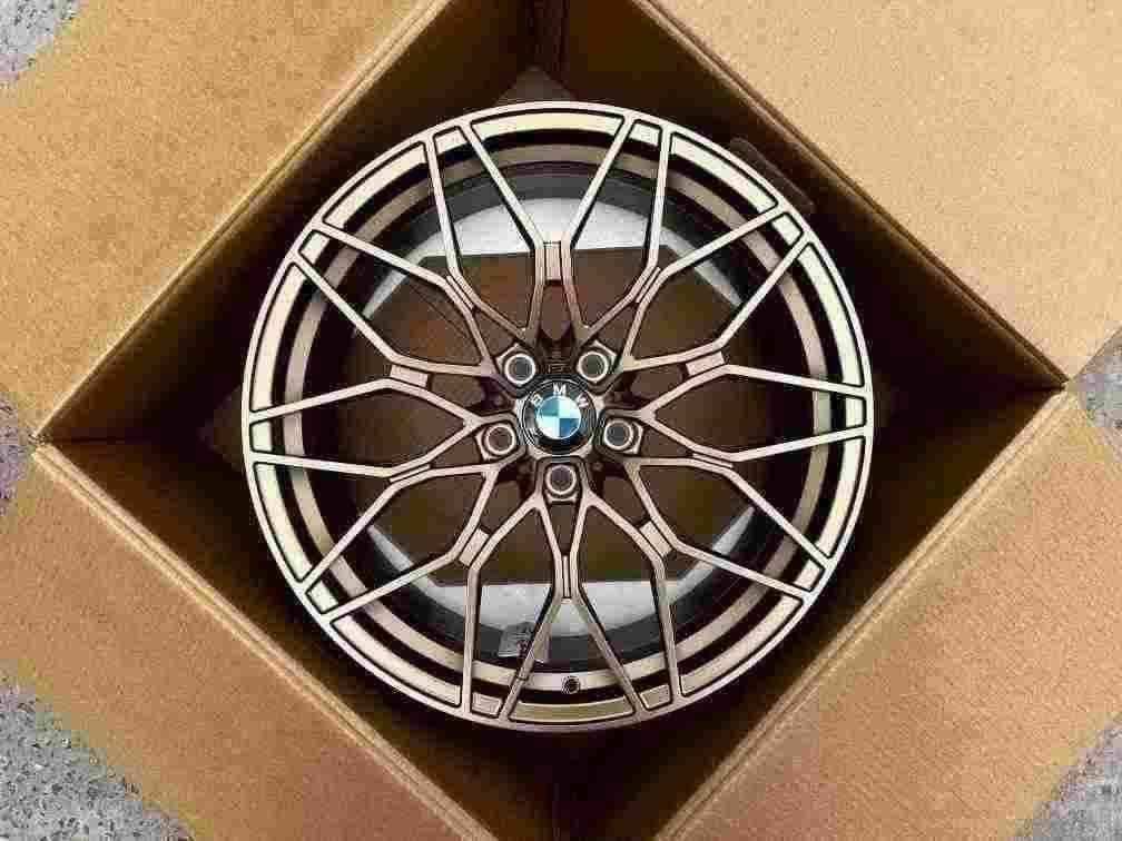 Кованые диски Ju-Tuning 1240 матовая бронза R19–R20 5x112 / 5x120 на BMW G-серии, X3-X7