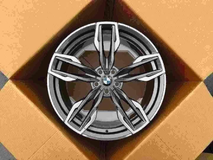 Кованые диски Ju-Tuning 1241 графит porsche gunmetal R19–R20 5x112 на BMW G-серии, X3-X7