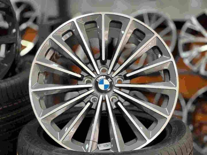 Кованые диски Ju-Tuning 1243 графит gunmetal R18–R19 5x120 на BMW 3/5/7, X5/X6