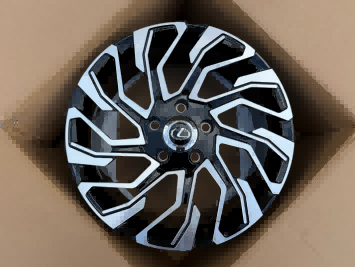 Кованые диски Ju-Tuning 12440 чёрный глянец R21 5x150 на Land Cruiser 200/105