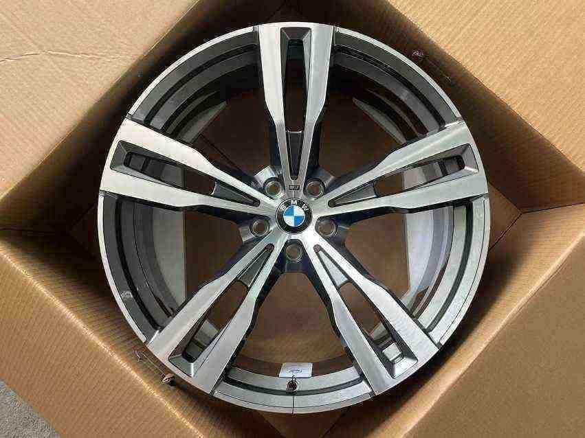 Кованые диски Ju-Tuning 1246 графит porsche gunmetal R21–R22 5x112 на BMW G-серии, X3-X7