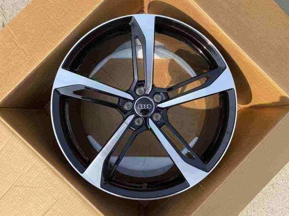 Кованые диски Ju-Tuning 1301 чёрный глянец R18–R21 5x112 на Audi A4-A8, Q5/Q7