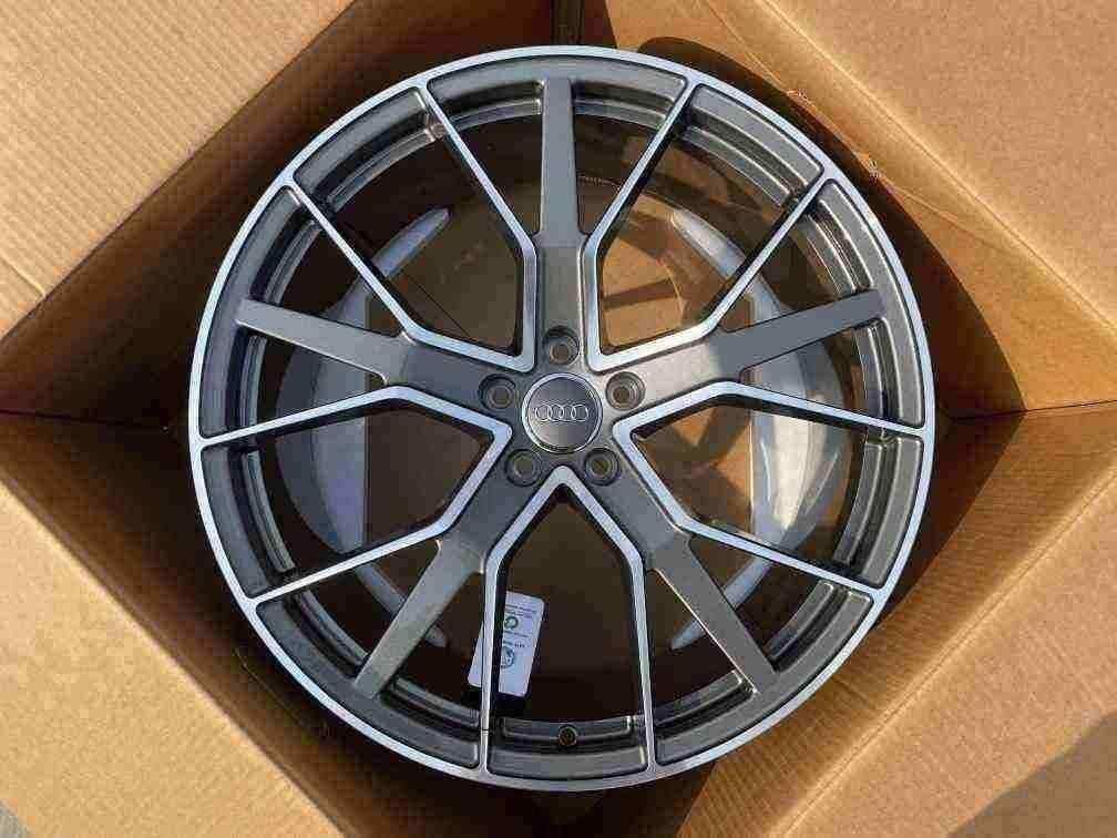 Кованые диски Ju-Tuning 1302 графит mercedes gunmetal R19–R21 5x112 на Audi A4-A8, Q5/Q7