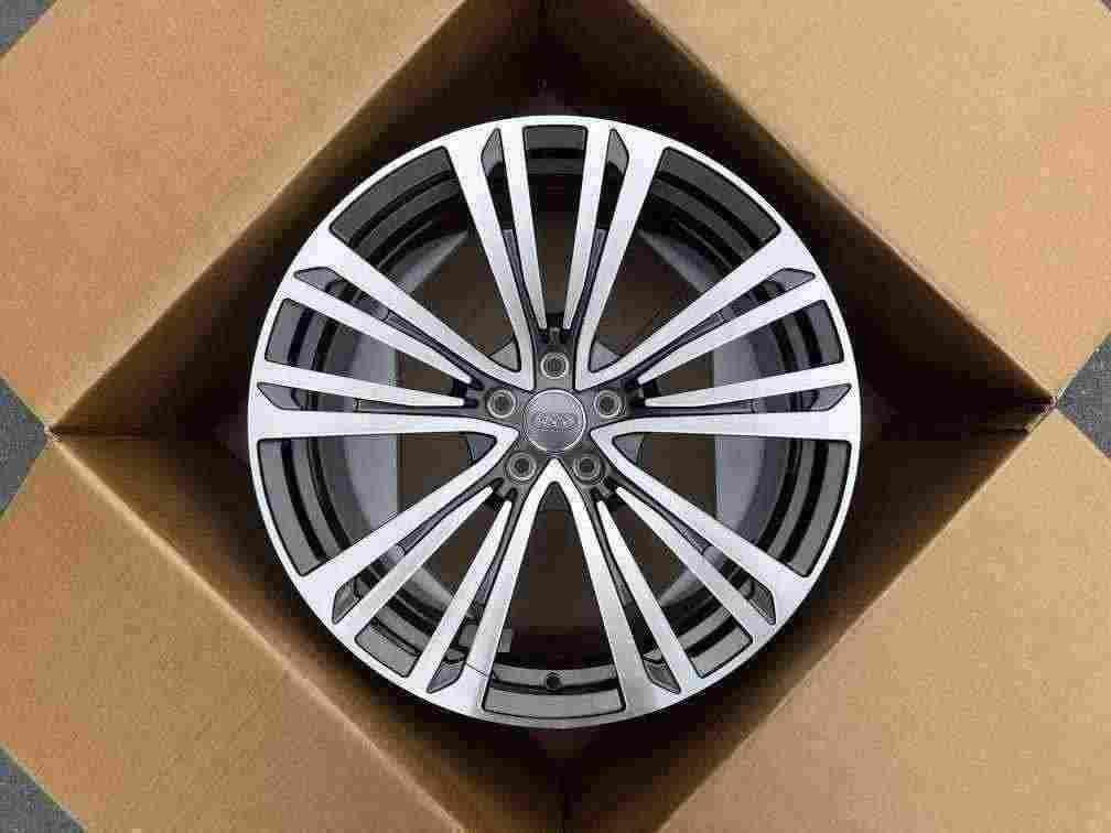 Кованые диски Ju-Tuning 1303 графит mercedes gunmetal R18–R20 5x112 на Audi A4-A8, Q5/Q7