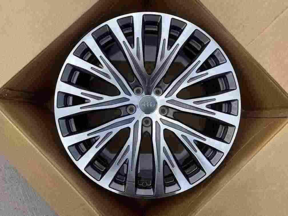 Кованые диски Ju-Tuning 1304 графит mercedes gunmetal R18–R20 5x112 на Audi A4-A8, Q5/Q7