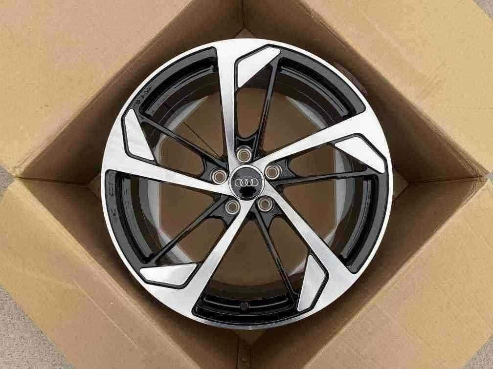 Кованые диски Ju-Tuning 1305 чёрный глянец R18–R20 5x112 на Audi A4-A8, Q5/Q7