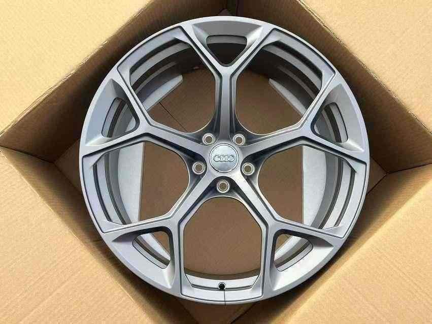 Кованые диски Ju-Tuning 1307 матовый графит R19–R21 5x112 на Audi A4-A8, Q5/Q7