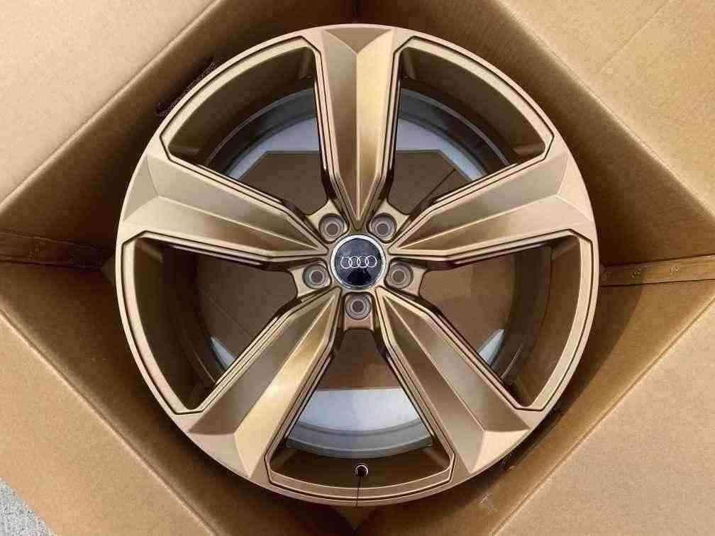 Кованые диски Ju-Tuning 1308 матовая бронза R18–R21 5x112 на Audi A4-A8, Q5/Q7
