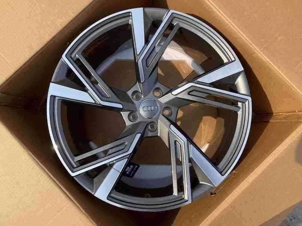 Кованые диски Ju-Tuning 1309 графит mercedes gunmetal R19–R21 5x112 на Audi A4-A8, Q5/Q7