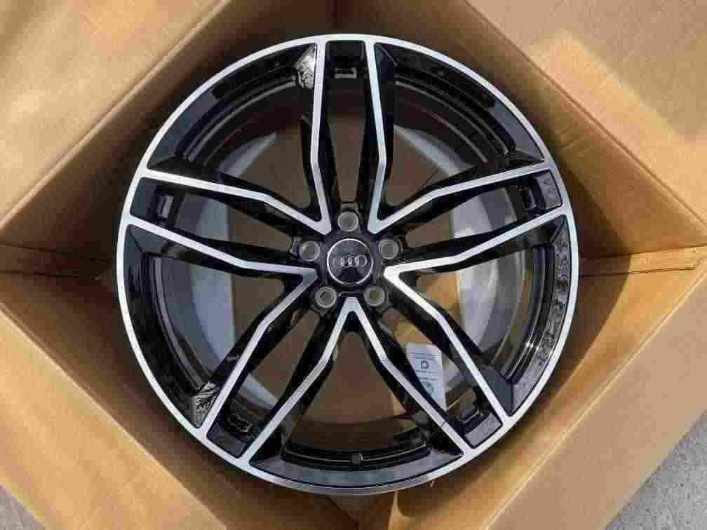 Кованые диски Ju-Tuning 1311 чёрный глянец R18–R20 5x112 на Audi A4-A8, Q5/Q7