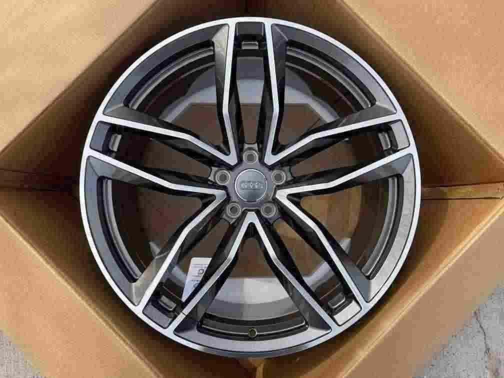 Кованые диски Ju-Tuning 1311 графит mercedes gunmetal R18–R21 5x112 на Audi A4-A8, Q5/Q7