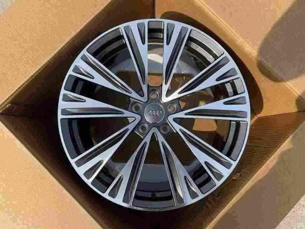 Кованые диски Ju-Tuning 1314 графит mercedes gunmetal R18–R20 5x112 на Audi A4-A8, Q5/Q7