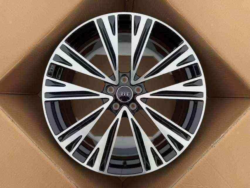 Кованые диски Ju-Tuning 1314 чёрный глянец R19–R20 5x112 на Audi A4-A8, Q5/Q7
