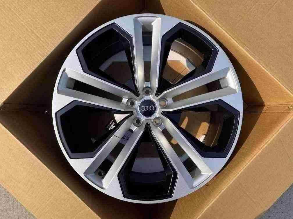 Кованые диски Ju-Tuning 1320 матовое серебро R20–R21 5x112 на Audi A4-A8, Q5/Q7