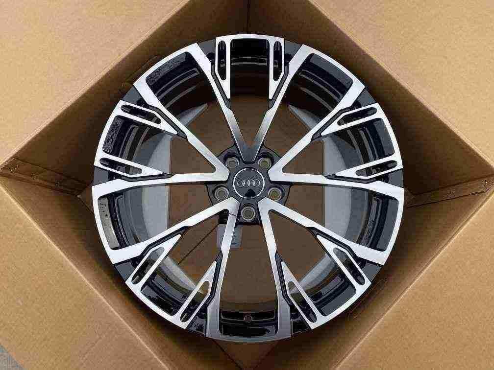 Кованые диски Ju-Tuning 1321 чёрный глянец R20–R21 5x112 на Audi A4-A8, Q5/Q7