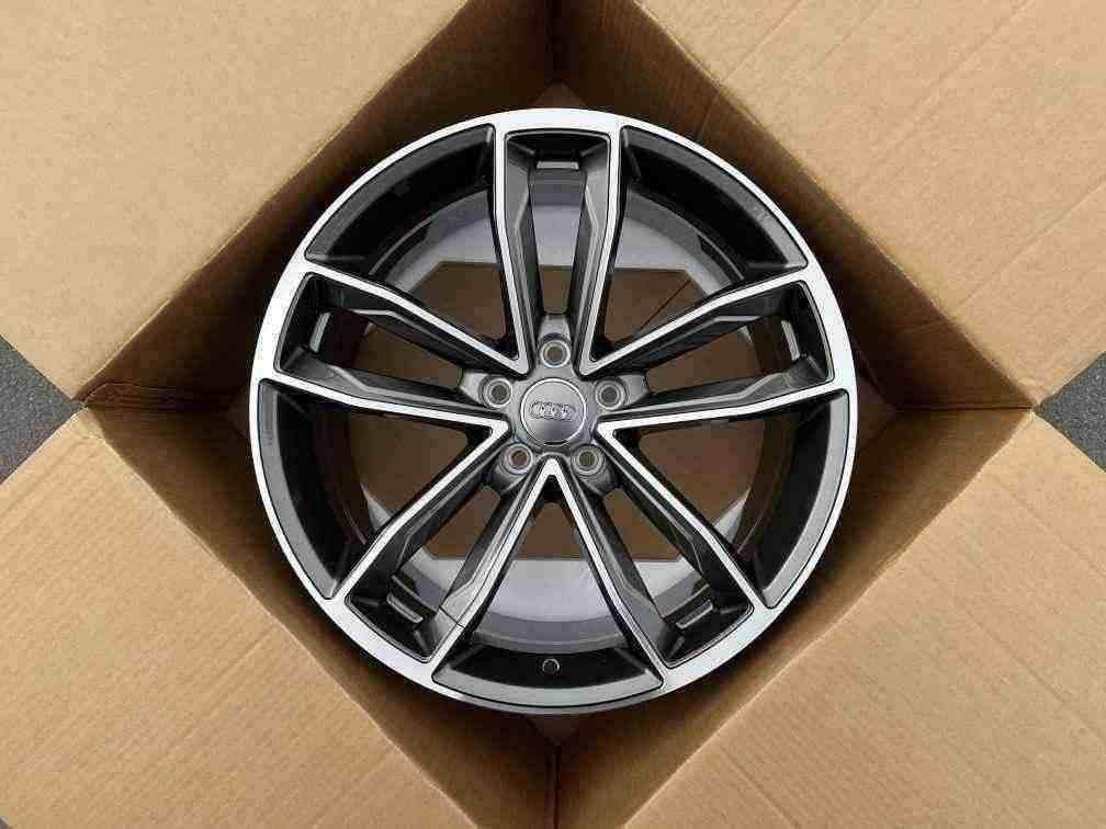 Кованые диски Ju-Tuning 1328 графит mercedes gunmetal R18–R20 5x112 на Audi A4-A8, Q5/Q7