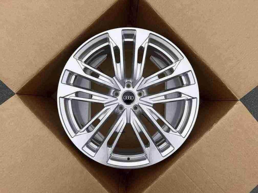 Кованые диски Ju-Tuning 1330 серебристый металлик R19–R21 5x112 на Audi A4-A8, Q5/Q7