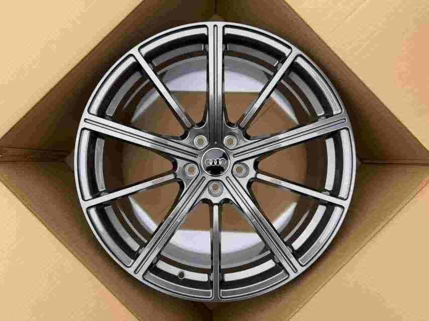 Кованые диски Ju-Tuning 1332 графит mercedes gunmetal R19–R20 5x112 на Audi A4-A8, Q5/Q7