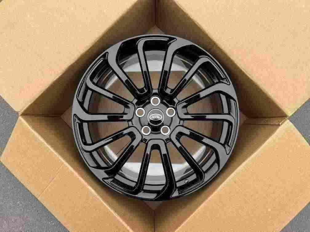 Кованые диски Ju-Tuning 1601G графит porsche gunmetal R19–R21 5x120 / 5x108 на Range Rover, Defender — фото 2