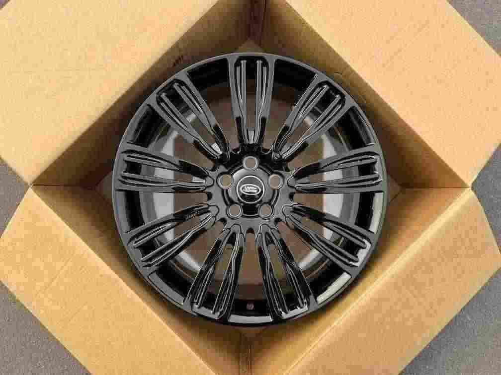 Кованые диски Ju-Tuning 1602G графит porsche gunmetal R19–R21 5x108 / 5x120 на Range Rover, Defender — фото 2